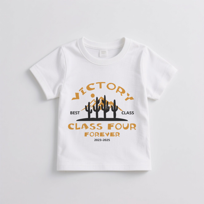 "Victory Class Four" Fashion Printed Short Sleeve - Image 2