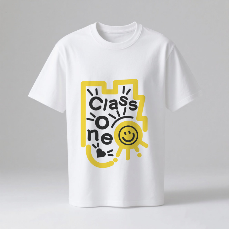 "Class One Style" Vibrant Printed Short Sleeve