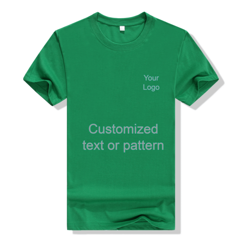 Premium Cotton Blank T-Shirt  (Forest)