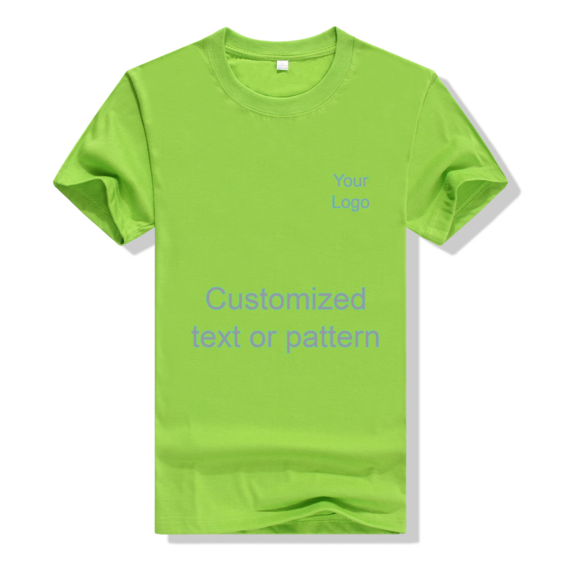 Premium Cotton Blank T-Shirt  (Chartreuse)
