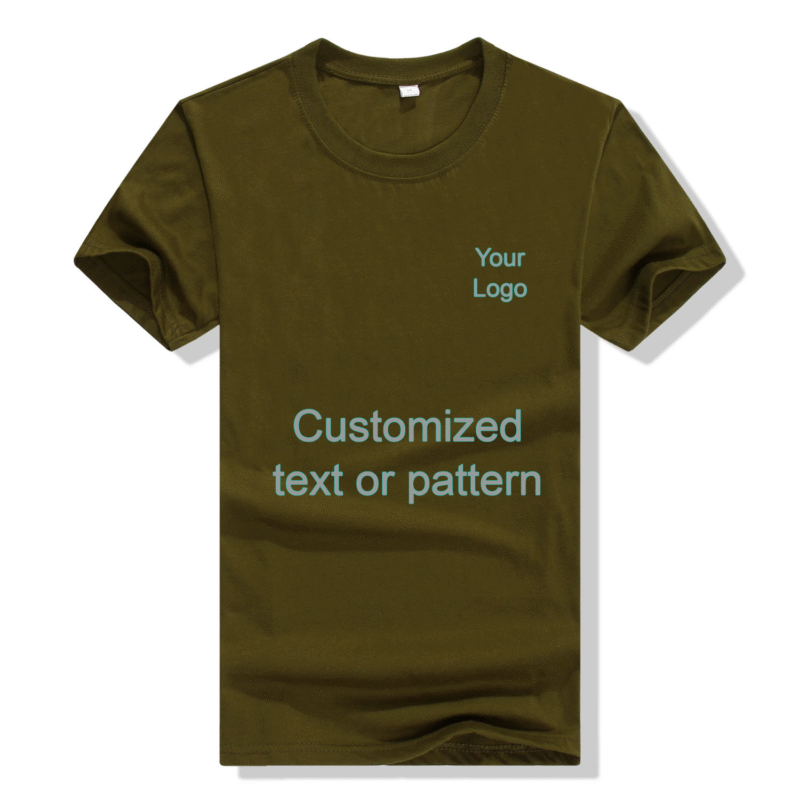 Premium Cotton Blank T-Shirt  (Sepia)