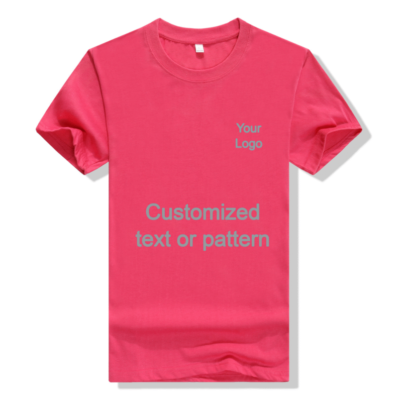 Premium Cotton Blank T-Shirt  (Rouge)