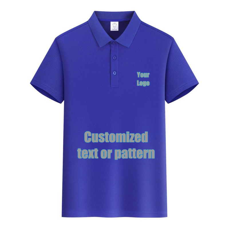Premium Cotton Blank PoloShirt  (DeepBlue)