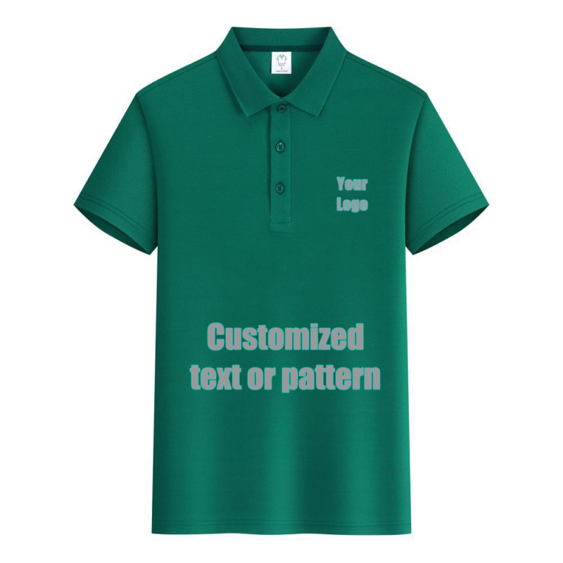Premium Cotton Blank PoloShirt  (DeepGreen)